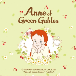 [Anne]빨강머리앤 프레임 디자인 클리어 에어쿠션 카드 젤리